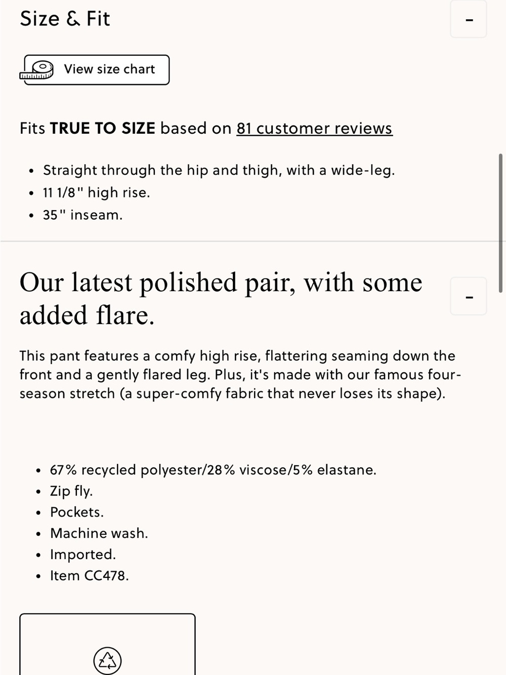 J.Crew Tall Natalia pant in four-season stretch 2-Tall - Picture 3 of 8